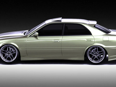 Toyota Chaser JZX100 Drift Missile 3D Model
