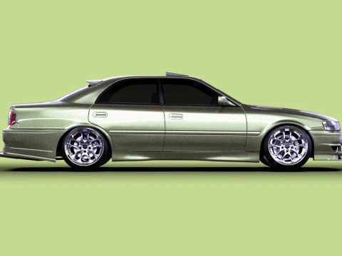Toyota Chaser JZX100 Drift Missile 3D Model