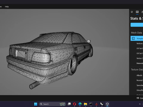 Toyota Chaser JZX100 Drift Missile 3D Model