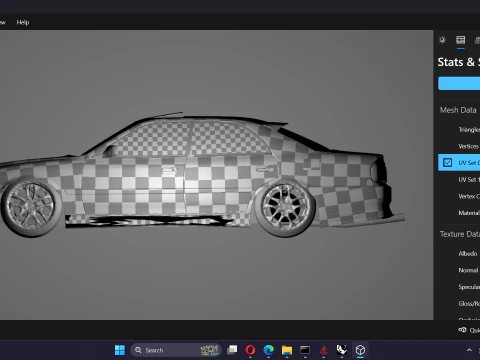 Toyota Chaser JZX100 Drift Missile 3D Model