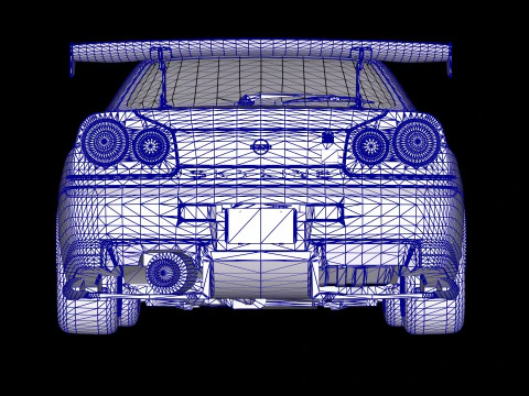Top Secret Nissan Skyline R34 GT-R 3D Model