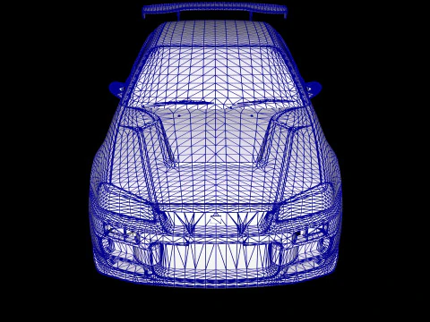 Top Secret Nissan Skyline R34 GT-R 3D Model