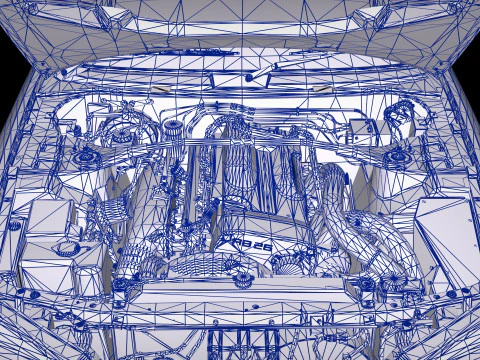 Top Secret Nissan Skyline R34 GT-R 3D Model