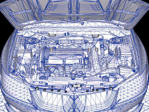 Tokyo Drift Mitsubishi Lancer Evo IX 2006 3D Model