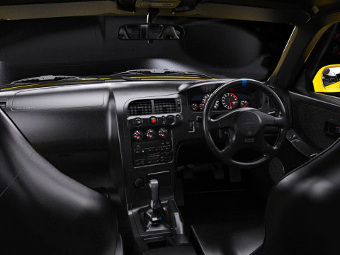 The Fast and the Furious Leon Nissan Skyline GTR R33 V-Spec 3D Model