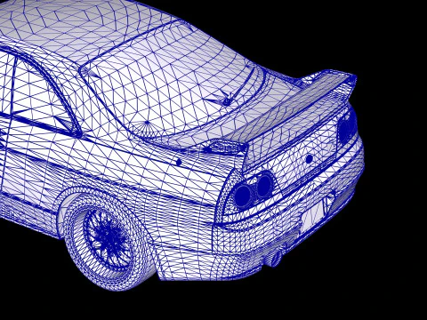 The Fast and the Furious Leon Nissan Skyline GTR R33 V-Spec 3D Model