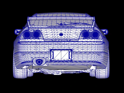 The Fast and the Furious Leon Nissan Skyline GTR R33 V-Spec 3D Model