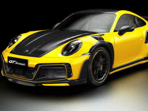 Techart GT Street R 2021 Modelo 3D