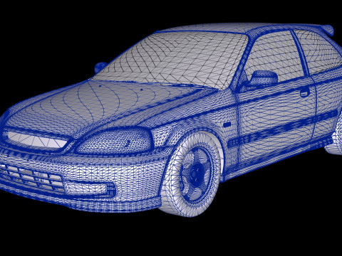 Cucchiaio Sport Honda Civic Type R EK9 Modello 3D