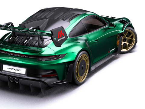 Porsche 911 GT3 RS 992 Manthey Kit 2025 3D Model