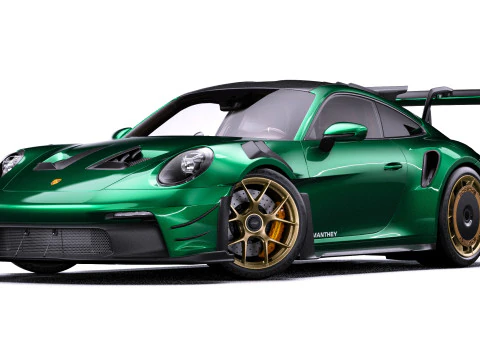 Porsche 911 GT3 RS 992 Manthey Kit 2025 3D Model