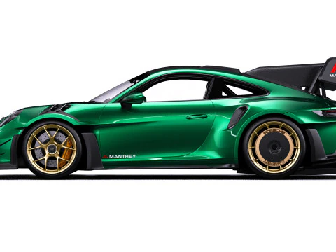 Porsche 911 GT3 RS 992 Manthey Kit 2025 3D Model