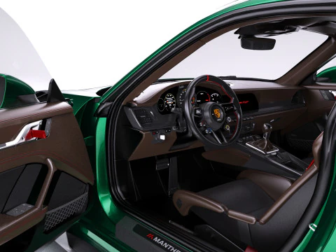 Porsche 911 GT3 RS 992 Manthey Kit 2025 3D Model