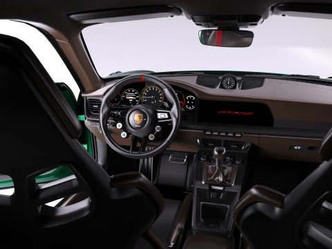 Porsche 911 GT3 RS 992 Manthey Kit 2025 3D Model