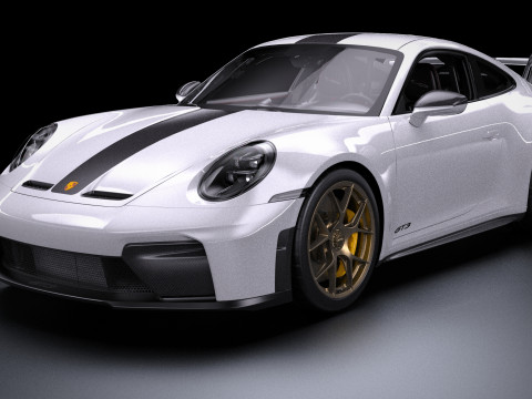 2025Porsche 911 GT3 Modelo 3D