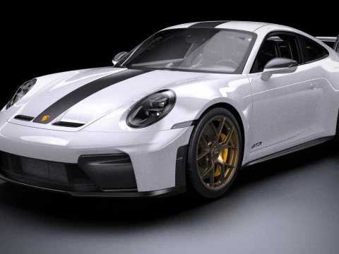 Porsche 911 GT3 del 2025 Modello 3D