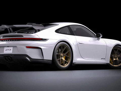 2025 Porsche 911 GT3 3D Model