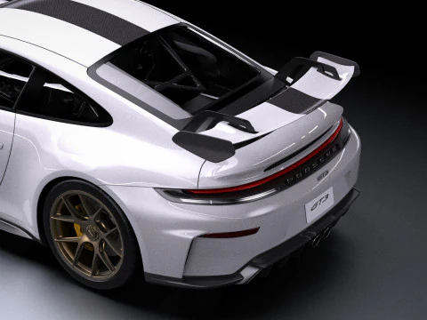 2025 Porsche 911 GT3 3D Model