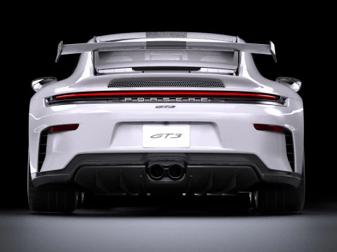 2025 Porsche 911 GT3 3D Model