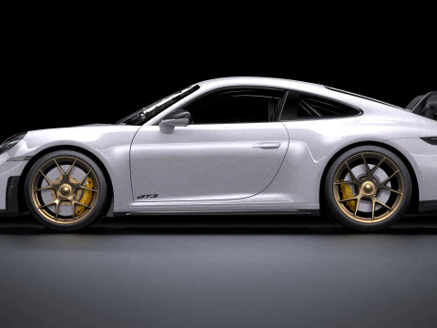 2025 Porsche 911 GT3 3D Model