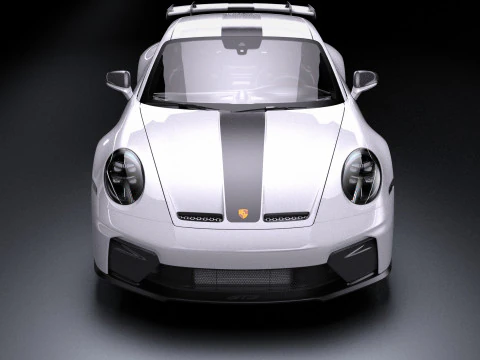 2025 Porsche 911 GT3 3D Model