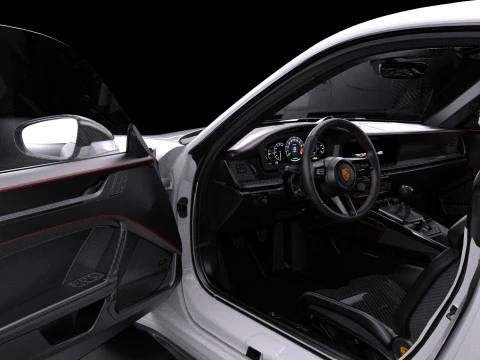 2025 Porsche 911 GT3 3D Model