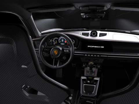 2025 Porsche 911 GT3 3D Model