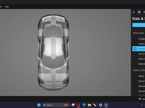 2025 Porsche 911 GT3 3D Model