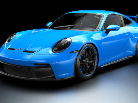 Porsche 911 GT3 992 2023 3D Model