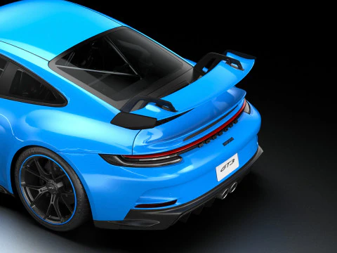 Porsche 911 GT3 992 2023 3D Model