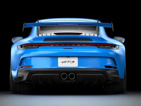 Porsche 911 GT3 992 2023 3D Model