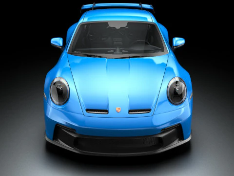 Porsche 911 GT3 992 2023 3D Model