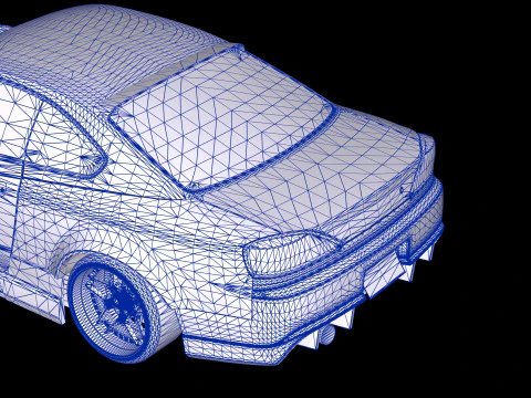 Nissan Silvia S15 BN Sports Drift Spec 3D Model