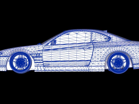 Nissan Silvia S15 BN Sports Drift Spec 3D Model
