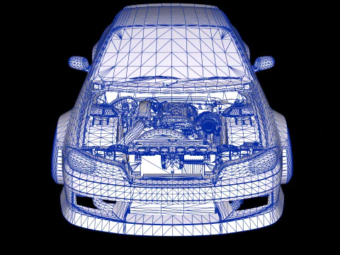 Nissan Silvia S15 BN Sports Drift Spec 3D Model