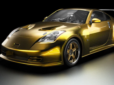 Morimoto Top Secret Nissan Fairlady 350Z Modello 3D