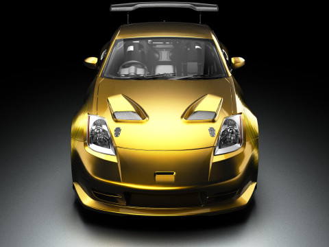 Morimoto Top Secret Nissan Fairlady 350Z Modello 3D