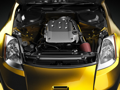 Morimoto Top Secret Nissan Fairlady 350Z Modello 3D