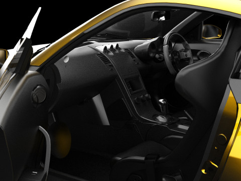 Morimoto Top Secret Nissan Fairlady 350Z Modello 3D