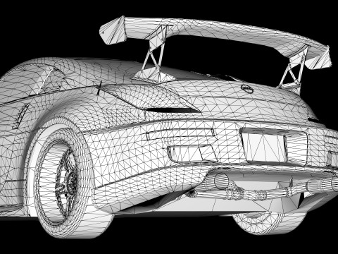Morimoto Top Secret Nissan Fairlady 350Z Modello 3D