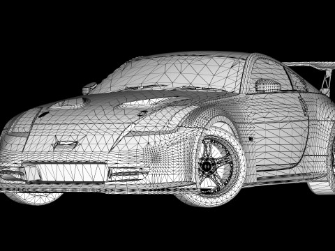 Morimoto Top Secret Nissan Fairlady 350Z Modello 3D