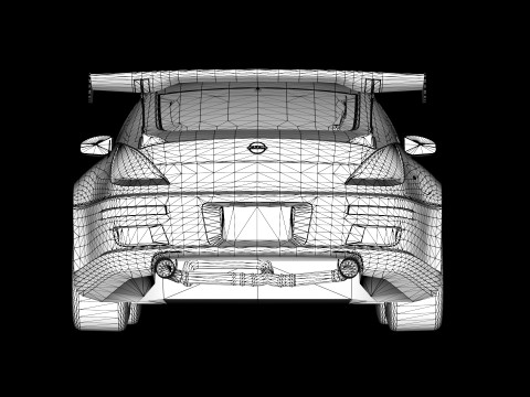 Morimoto Top Secret Nissan Fairlady 350Z Modello 3D
