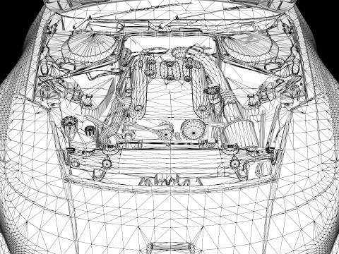 Morimoto Top Secret Nissan Fairlady 350Z Modello 3D