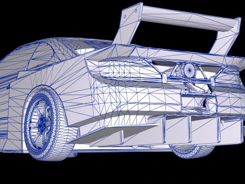 Liberty Walk Super Silhouette Nissan Silvia S15 3D Model
