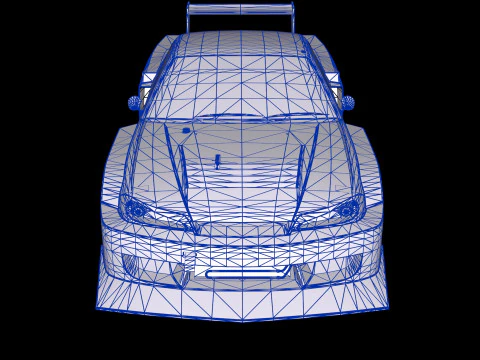 Liberty Walk Super Silhouette Nissan Silvia S15 3D Model