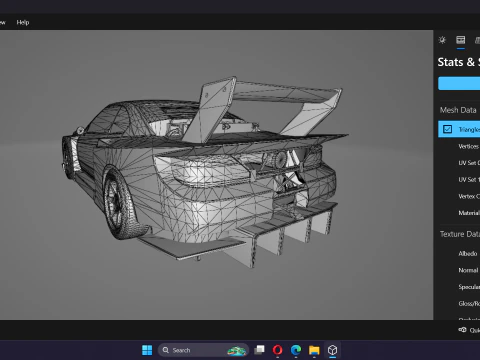 Liberty Walk Super Silhouette Nissan Silvia S15 3D Model