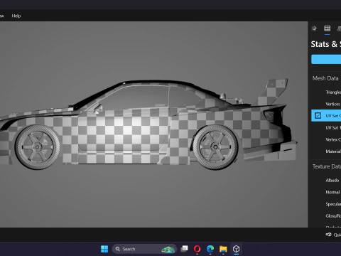 Liberty Walk Super Silhouette Nissan Silvia S15 3D Model