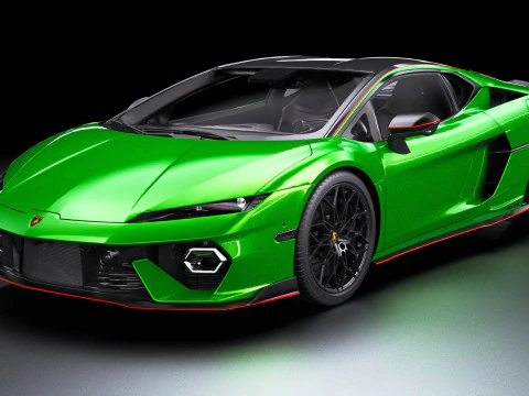 Lambo rghini Temerario 2025 Modelo 3D