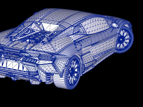 Lambo rghini Temerario 2025 3D Model