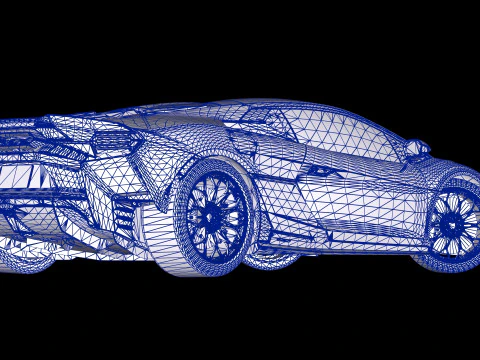 Lambo rghini Temerario 2025 3D Model
